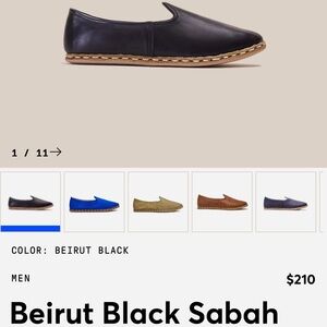 Beirut Black Sabah Shoe